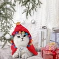 thumbnail image 2 of Halloween Vampire Pet Cape Costume for Small Dogs And Cats No Battery Featherless Party Decorating Accessories (Green,M), 2 of 7