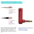 thumbnail image 4 of Adaptador Convertidor OMTP A CTIA Universal 90 Grados 3 5mm 2 Uds., 4 of 6