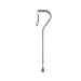 thumbnail image 3 of Drive Medical Foam Grip Offset Handle Silver Walking Cane, Silver, 3 of 3