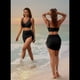 thumbnail image 5 of Conjunto de Bikini de Cintura Alta con Falda de Baño para Mujer, Color Negro, Talla XL, 5 of 6