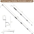 thumbnail image 2 of Truck Cargo Grabber, Telescoping Pickup Truck Bed Retriever Tool, Bed Buddy Truck Tool Magnetic, Truck Bed Retriever Tool, Truck Bed Hook, Truck Cargo Retriever Telescoping Pole (1.7M), 2 of 5