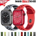 thumbnail image 2 of Correa para apple watch banda de silicona 45mm 44mm Ultra 49mm 41mm 40mm 38mm 42mm 45 mm Pulsera deportiva iWatch series 7 3 4 5 6 SE 8 Dengxun unisex, 2 of 2