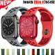 thumbnail image 2 of Correa para apple watch banda de silicona 45mm 44mm Ultra 49mm 41mm 40mm 38mm 42mm 45 mm Pulsera deportiva iWatch series 7 3 4 5 6 SE 8 Dengxun unisex, 2 of 2