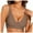 H142-Coffee, variant on Deep V Bras For Women Push Up No Underwire Supportive Bralettes Seamless Wireless Bras Full Coverage Everyday T Shirt Bra Lightly Comfort Bra