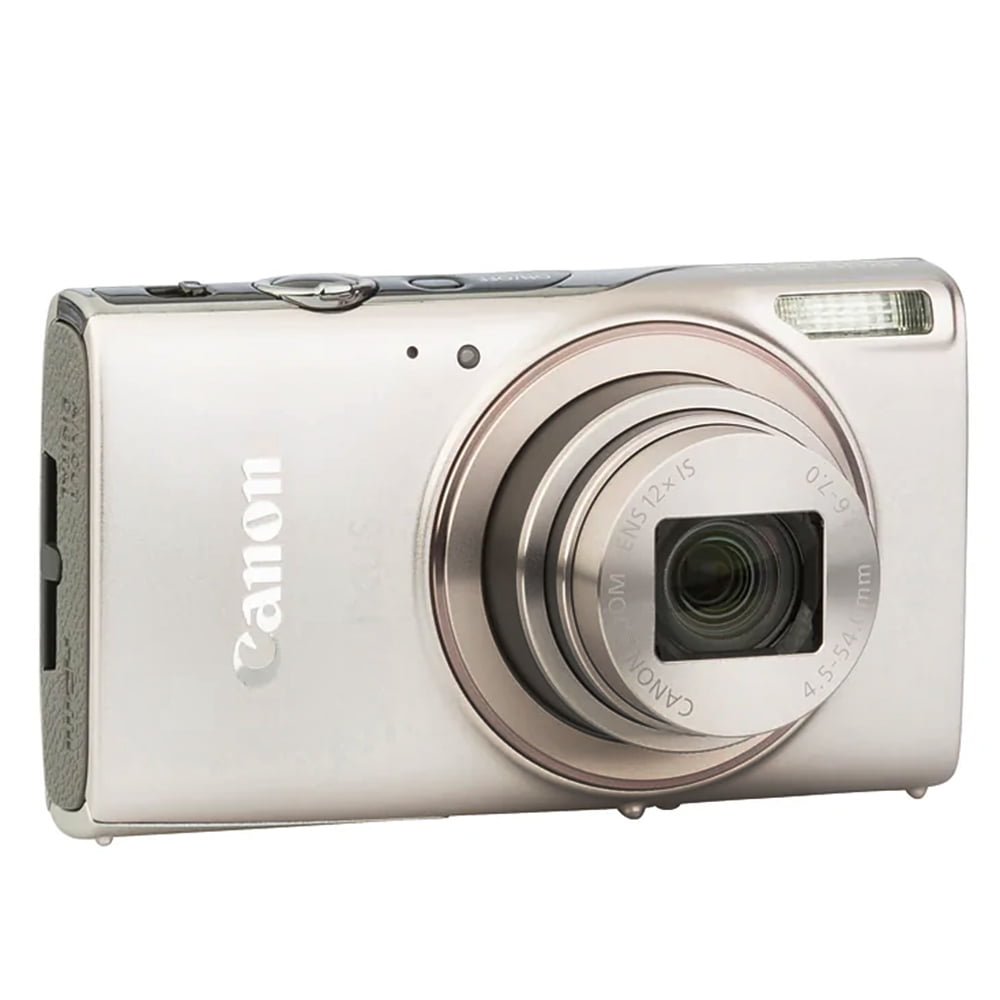 Canon PowerShot IXUS 285 HS Digital Camera (Silver) + Battery + 1 Yr Warranty - 128GB Kit -