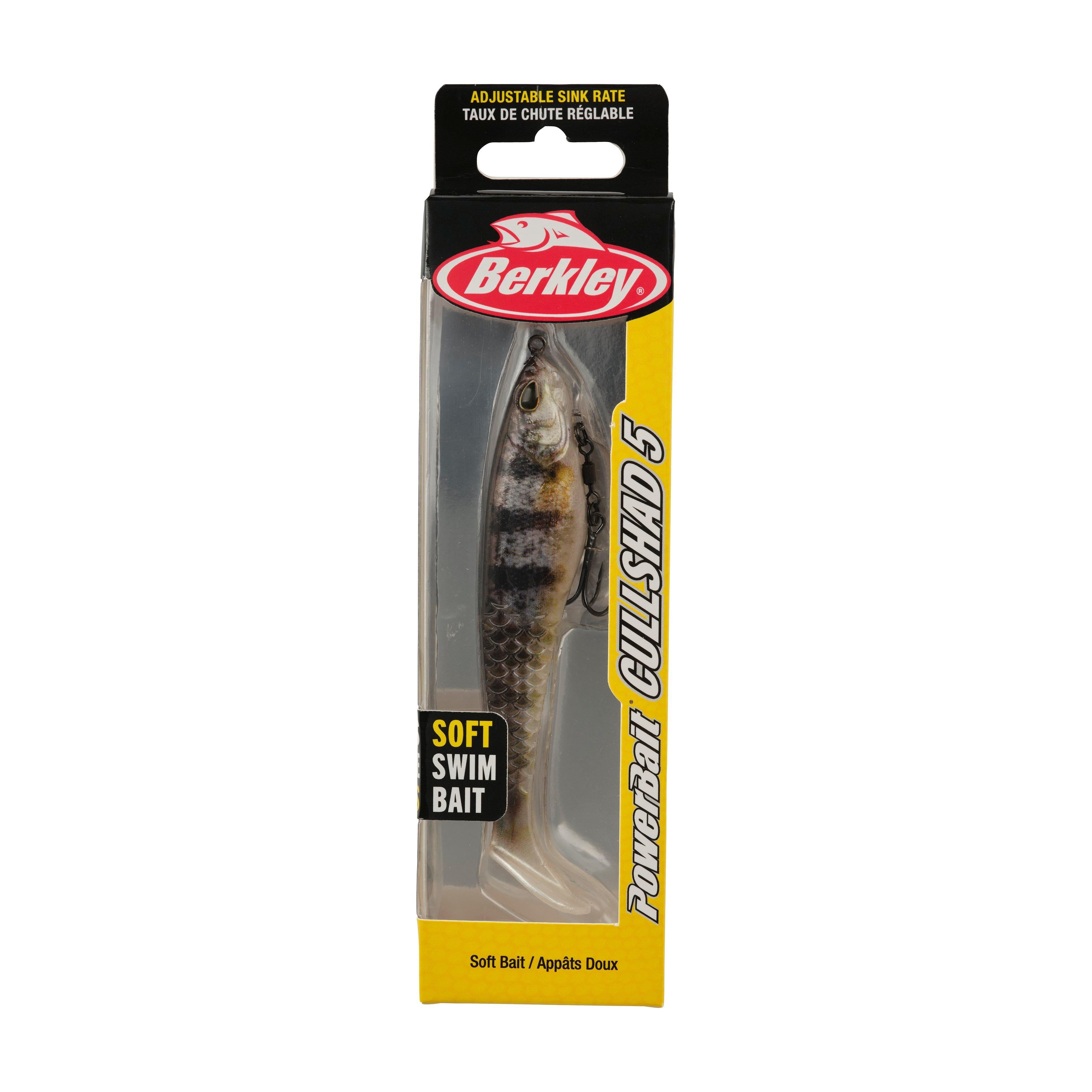 Berkley PowerBait® CullShad, 5 in, HD Yellow Perch