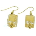 thumbnail image 2 of GlassOfVenice Murano Glass Antico Tesoro Cubes Earrings - Gold, 2 of 4