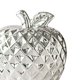 thumbnail image 5 of Estatua de cerámica de manzana, escultura de fruta, figura decorativa sencilla, adorno de escritorio Plata, 5 of 7