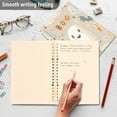 thumbnail image 4 of FORMRS 1-Subject Spiral Notebook 8" x 5" College Ruled 60 Refillable Sheet A5 Hard Cover, 2 Pack, Halloween Ghosts, 4 of 7