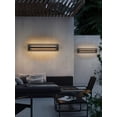thumbnail image 6 of 31.5 inch Black Modern Outdoor Led Wall Sconce, 6 of 10