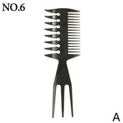 2 PCS Slicked-Back Professional Styling Comb Anti-Static Hair Brush For Men 2021 X6Z4