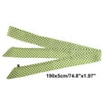 thumbnail image 4 of Unique Bargains 1 Pc Scarf Headband Stylish Print Neck Scarf for Women Green, 4 of 5