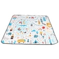 thumbnail image 2 of Beach Mat,Outdoor Picnic Mat Waterproof Picnic Blanket Camping Blanket Enhanced Features, 2 of 8