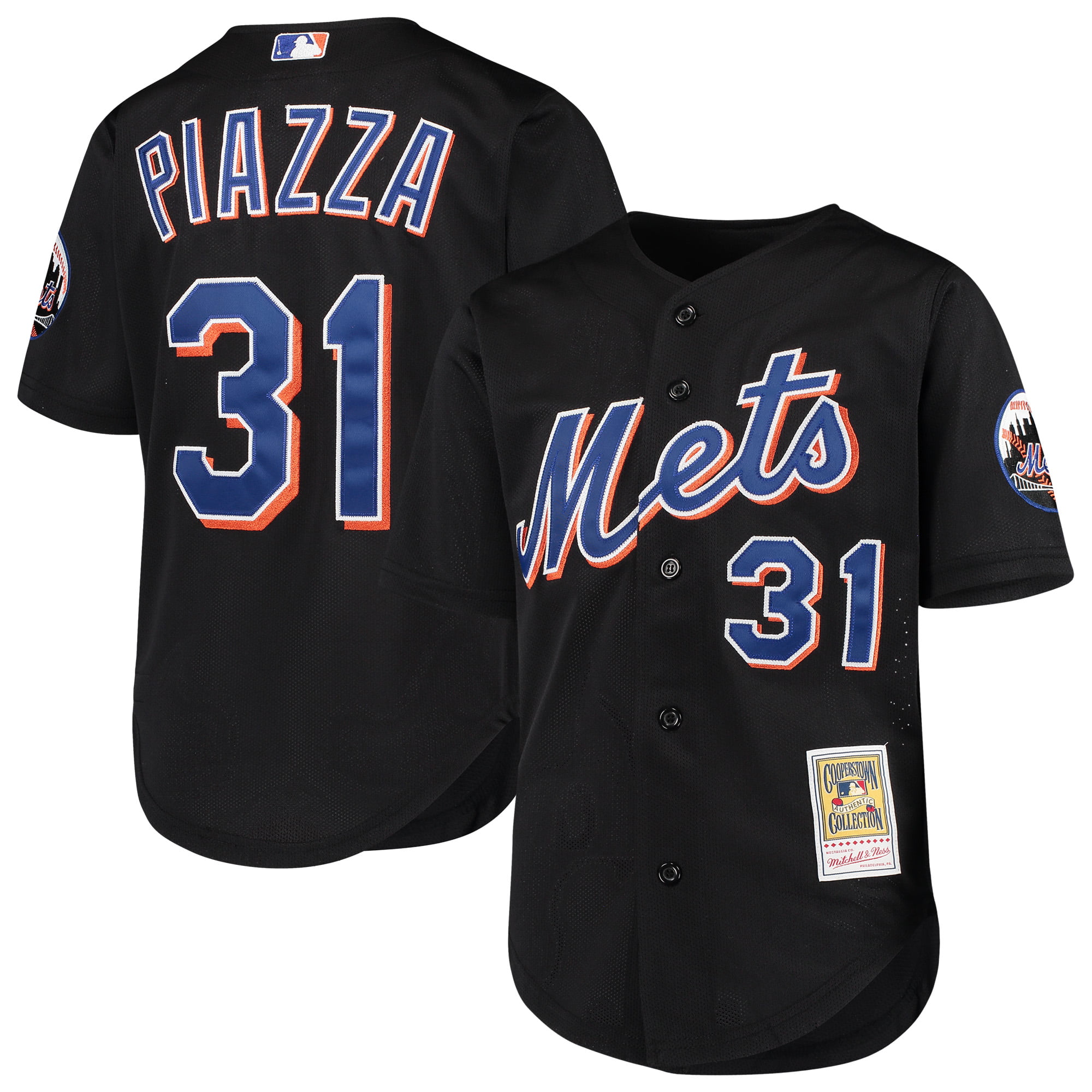 Mike Piazza New York Mets Mitchell & Ness Youth ...