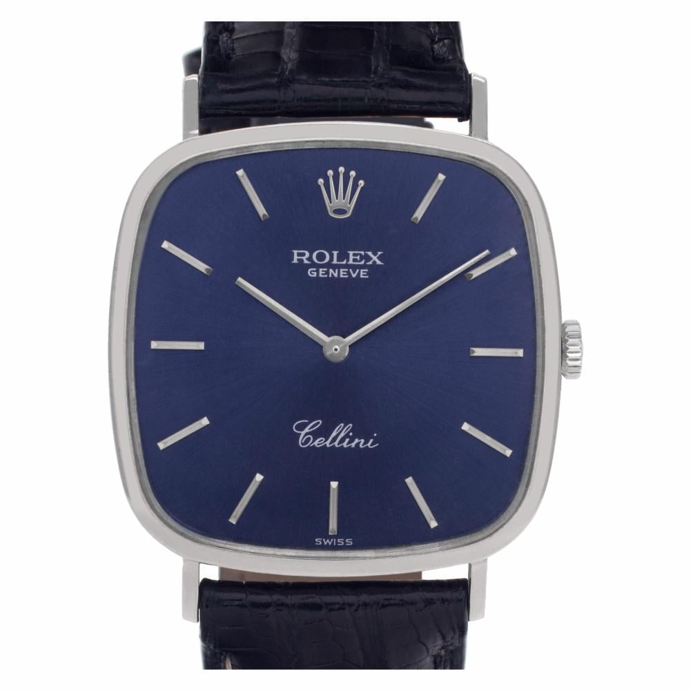Pre-Owned Rolex Cellini 4114 Gold Watch 