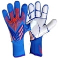 thumbnail image 1 of Guantes de fútbol juvenil, guantes de portero, guantes de fútbol juvenil, guantes de portero de fútbol de látex profesional para hombre, guantes de portero de fútbol, 1 of 3