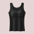 thumbnail image 2 of QLEICOM Undershirts for Women,Womens Tank Tops,Shapewear Camisoles with Built in Bra Tummy Control Compression Tank Tops for Women Body Shaper Padded Tanks, 2 of 4