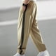 thumbnail image 1 of Pantalones largos de moda para hombre, deportivos, casuales, con botones anchos, holgados, de pierna recta, de algodón, 1 of 9