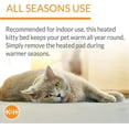 thumbnail image 3 of Thermo-Kitty Lit Chauffant pour Chat, 16 Pouces, Moka, 3 of 8