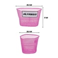 thumbnail image 5 of Canasta Canastilla Piago Para Bicicleta Rodado 12 Incluye Soportes Rosa, 5 of 5