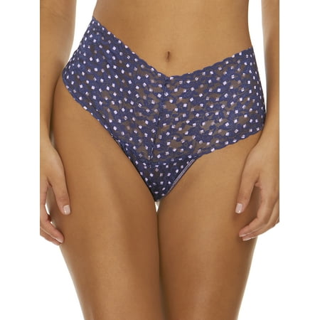 

Hanky Panky Womens Signature Lace Printed Retro Thong Style-PR9K1926