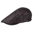 thumbnail image 1 of Guardoinrt Peaked Cap Chic And Stylish Warm And Soft Available In Various Colors Flat Cap coffee 1Set, 1 of 6