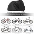 thumbnail image 4 of Waterproof Bike Cover for Outdoor Bicycle Storage - Extra Large Size for 1-2 Bikes, 4 of 5