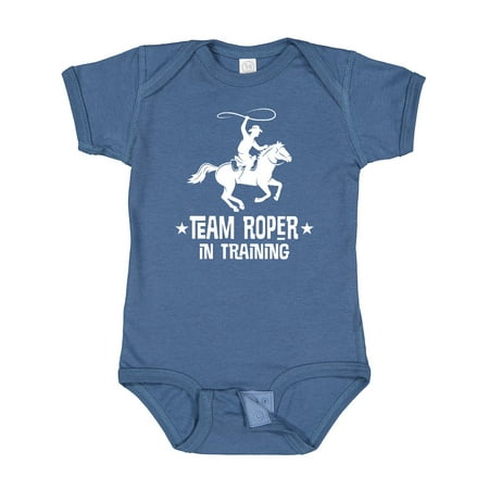 

Inktastic Team Roper in Training Cowboy Gift Baby Boy Bodysuit