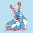 thumbnail image 2 of Mens Lilo & Stitch Mischievous Easter Bunny T Shirt, 2 of 5