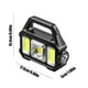 thumbnail image 3 of Luces solares para exteriores, reflector multifunción, para exteriores, resistente al agua, con cargador solar, linterna, lámpara de mano LED COB El sol puede llevar la lámpara, 3 of 7