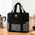 thumbnail image 7 of Rirozkan Insulated Bag, Handheld Thermal Lunch Box Thick Foil Food Warmer Tote Compact Soft Sided Cooler Container Carrier for Office Work Outdoor Meal Prep, 7 of 7