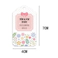 thumbnail image 2 of 50PCS Party Suppiles Eucalyptus Leaves Watercolor Pattern With Ropes Wrapping Hang Labels Gift Decoration Thank You Tags TYPE 8, 2 of 8