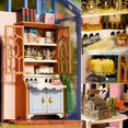 thumbnail image 4 of Dollhouse Miniature with Furniture, 1:24 Scale Creative Room for Kids, Teens, Adults, 4 of 5