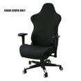 thumbnail image 7 of Office Chair Cover with Armrest Covers， Universal Stretch Desk Chair Cover, Computer Chair Slipcovers- Black, 7 of 7