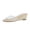 Clear, variant on Cushionaire Brit Dress Wedge Sandals for Women, Clear Slip-On Espadrille Heels with Soft Memory Foam Comfort