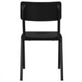 thumbnail image 5 of New Pacific Direct Luke 17.5" Metal Chair in Metallic Gunmetal Black (Set of 4), 5 of 9