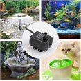 thumbnail image 4 of Bomba de agua sumergible CHAO negra ajustable 200 l/h 3 W USB, 4 of 5