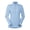 Carolina Blue, variant on KERRITS Adult Female Ice Fil Lite Solid Long Sleeve Shirt, Color: Burgundy, Size: L