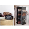 thumbnail image 3 of 6/8 Pockets Handbag Storage Organizer Foldable Hanging Purse Organizer, 3 of 6