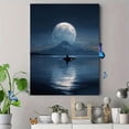 thumbnail image 4 of UXIEQU Orca Whale Ocean Moon Mountains Canvas Wall Art 15.75x11.81 INCHES, 4 of 8