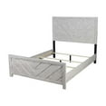 thumbnail image 5 of Denver Queen 4PC Modern Style Bedroom Set Made with Wood in Rustic Natural, 5 of 17
