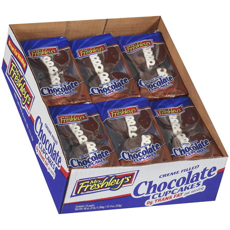 Mrs. Freshley's Chocolate Cupcakes (12 pk.)