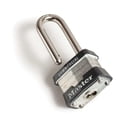 thumbnail image 4 of Master Lock Keyed Padlock, 3/4 in,Rectangle,Silver 1LJ, 4 of 6