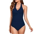 thumbnail image 2 of Augper Women Fashion Bikini With Chest Pads without Underwire Sexy Strap Swimsuit Beach, 2 of 7