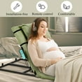 thumbnail image 6 of Power Lifting Bed Backrest, Sit-up Bed Back Rest, Elderly Bed Assist, Electric Auxiliary Backrest, Includes Cushion & Foot Pad for Patient, Handicap (Green), 6 of 9