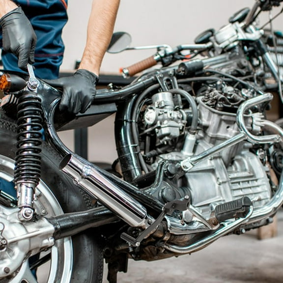 DEEPCRAFF Black 1Set Gear Shift Lever for Motorcycle in Aluminum Alloy for Smooth Shifting