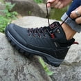 thumbnail image 3 of LASUDRAA Men's Waterproof Hiking Boots Outdoor Trekking Camping Trail Hiking Shoes, 3 of 8