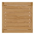 thumbnail image 5 of Modway Carlsbad Teak Wood Outdoor Patio Side Table in Natural, 5 of 8