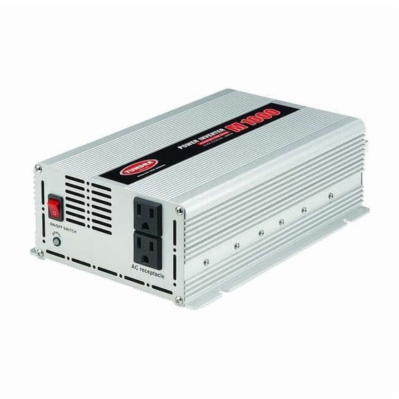Power Inverter, Modified Sine Wave, 2,000 W Peak, 1,000 W Continuous, 2 Outlets