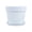 White, variant on Thickened Imitation Ceramic Plastic Flower Pots, Sturdy Planter Containers, Multi-Size Decor Vessels for Indoor Household Green Plants, Outdoor Garden Flower and Cultivation